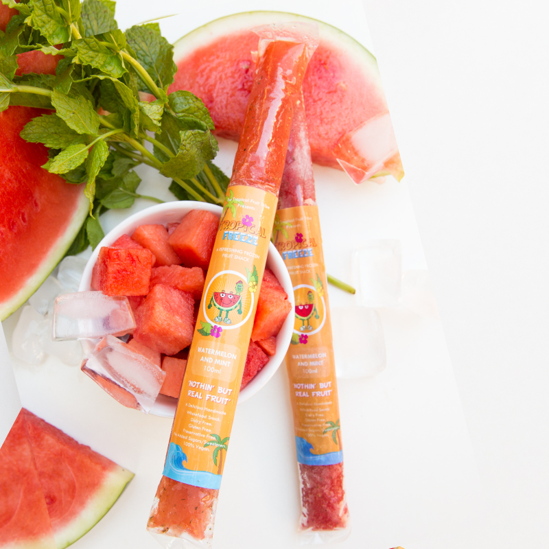 Watermelon & Mint Tropical Freeze - perfect as a healthy treat!